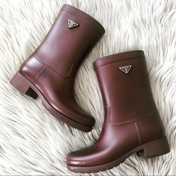 prada wellington boots